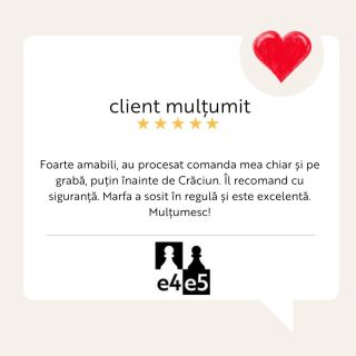 Mulțumim pentru fiecare cuvânt frumos 🤍 Feedback-ul ca acesta ne reamintește de ce facem ceea ce facem. Dacă te gândești...