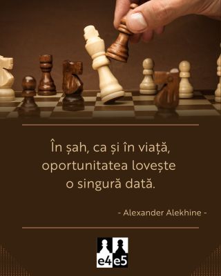 Ești de acord, nu ești de acord sau încă te gândești? ♟️ Spune-ne în comentarii. Modul șah activat? Știi unde să mergi 😉...