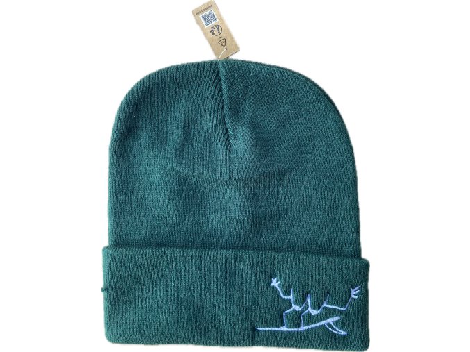 Sailin' Boobs Beanie Bottle Green