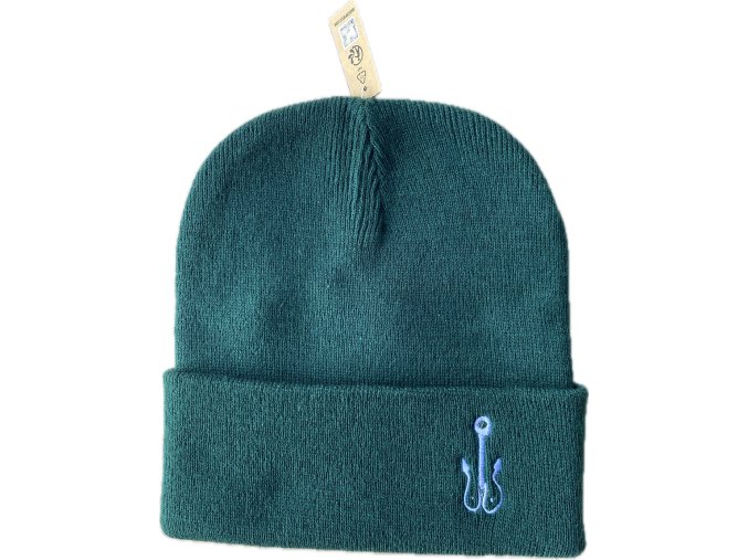 Sailin' Anchor Beanie Bottle Green