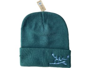 Sailin' Boobs Beanie Bottle Green