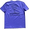 Sailin' Palm T-shirt Violet/Black