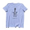 sailin anchor t shirt white back