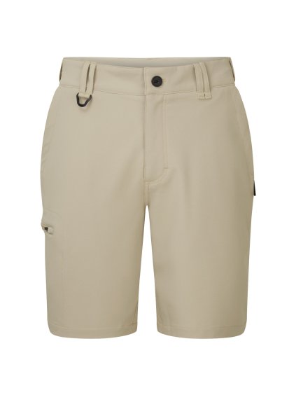 UV024 Male UV Stretch Pro Shorts Khaki Front 32172