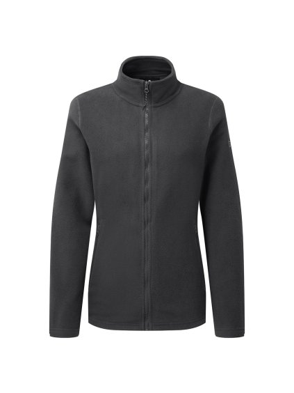 CC50W Pursuit Full Zip Fleece Womens Graphite Front 85423