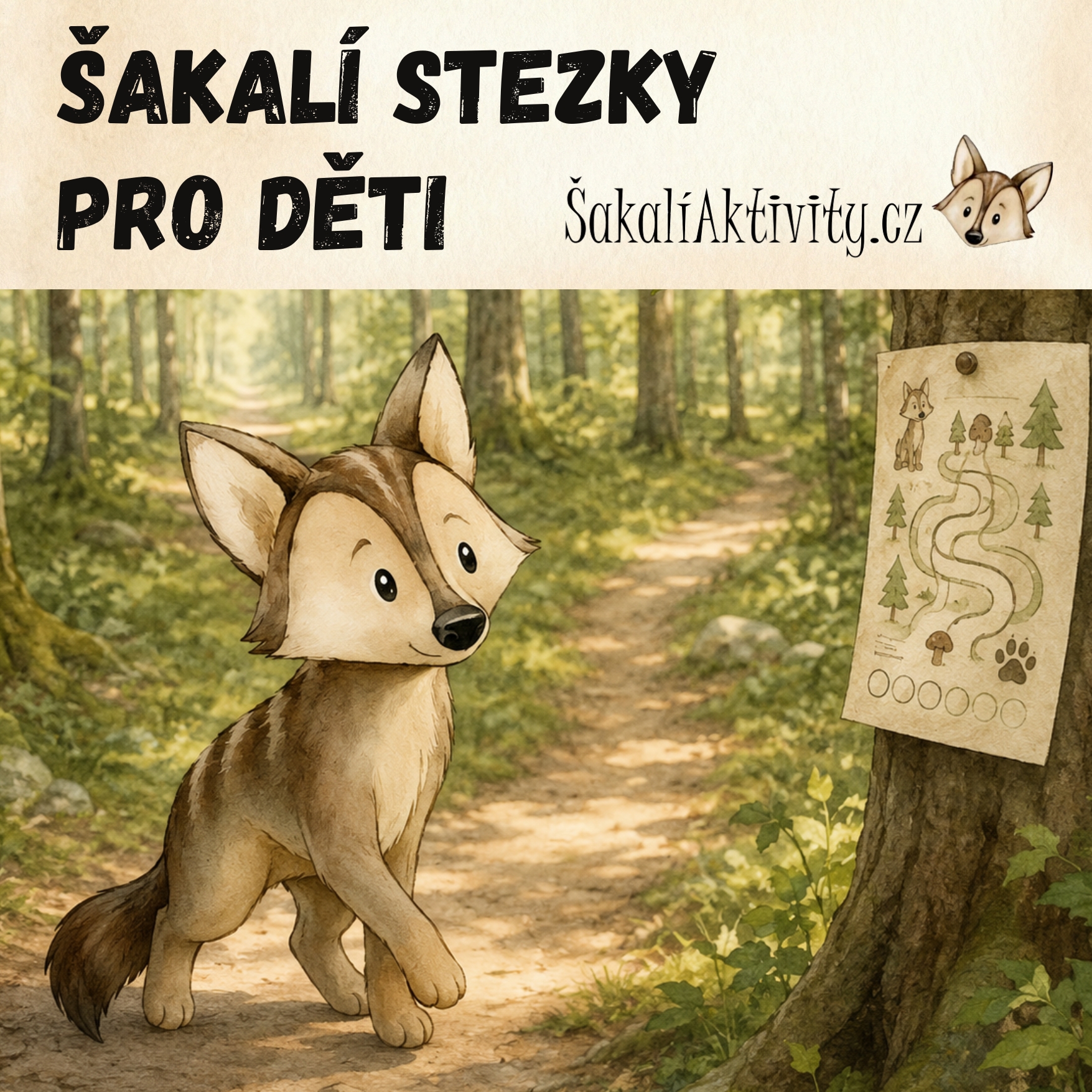 Stezky, bojovky a plotovky pro děti: hotové trasy s úkoly k vytištění