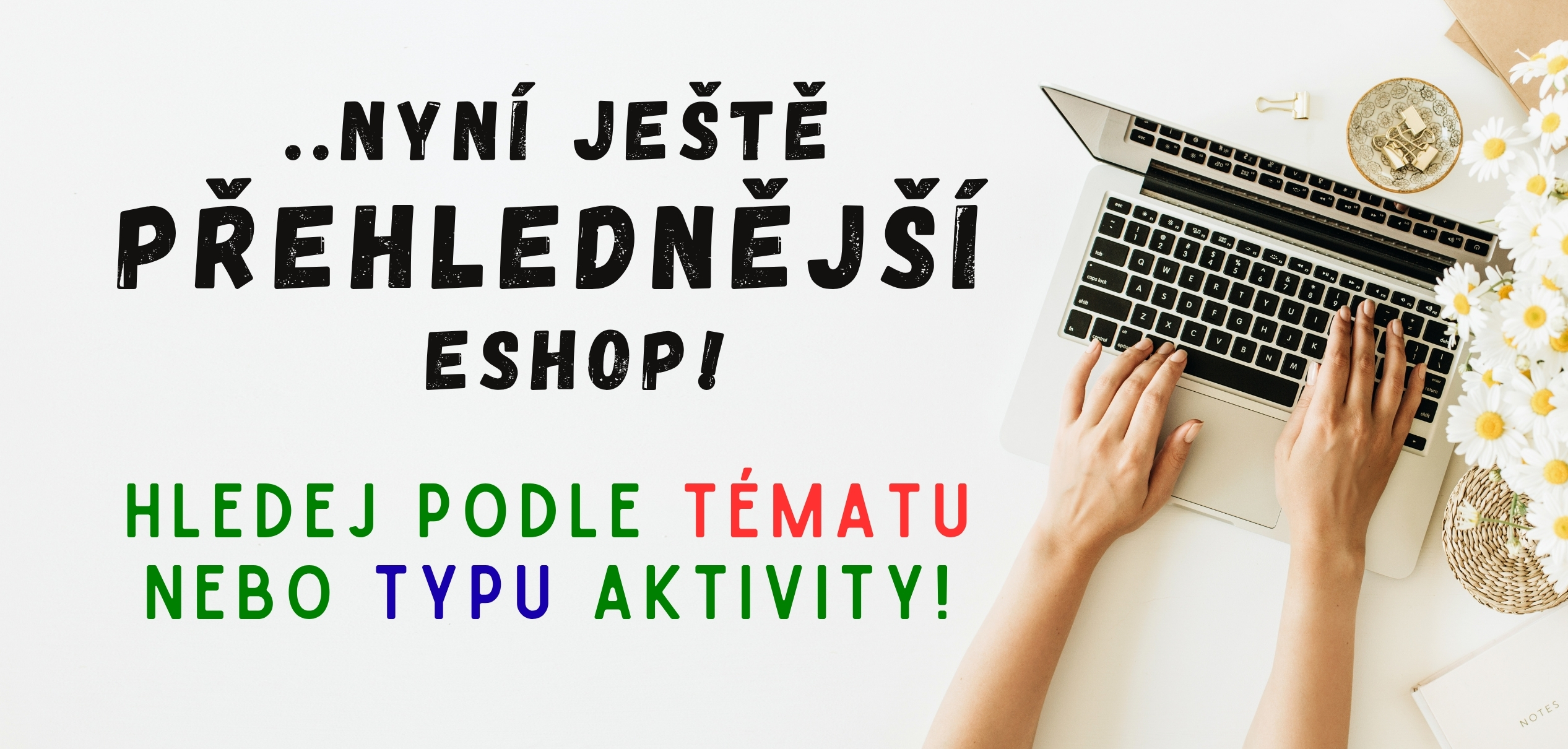 Ještě přehlednější eshop