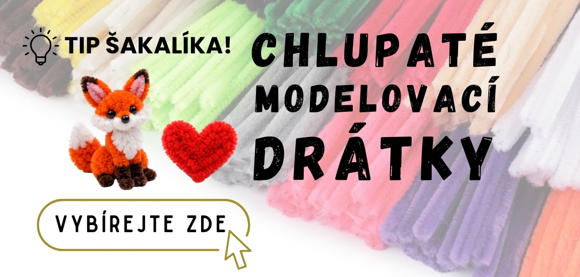 Chlupaté modelovací drátky