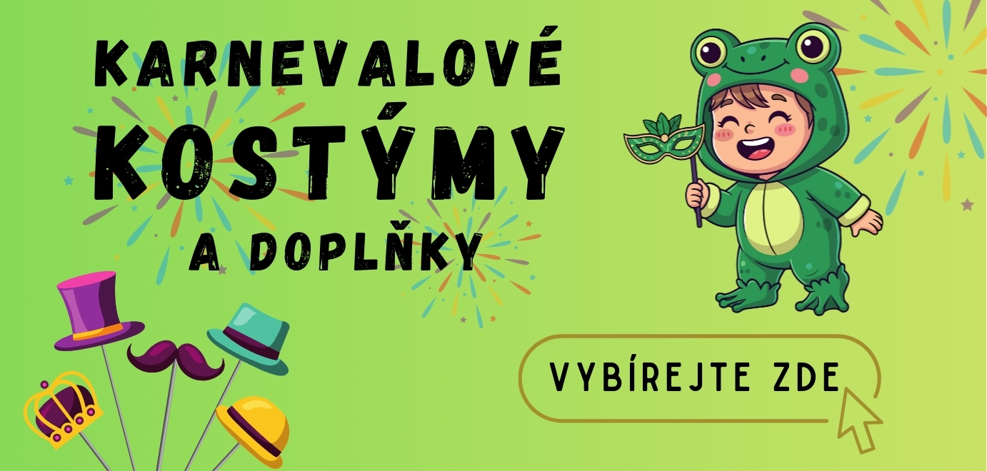 Karnevalové kostýmy a doplňky