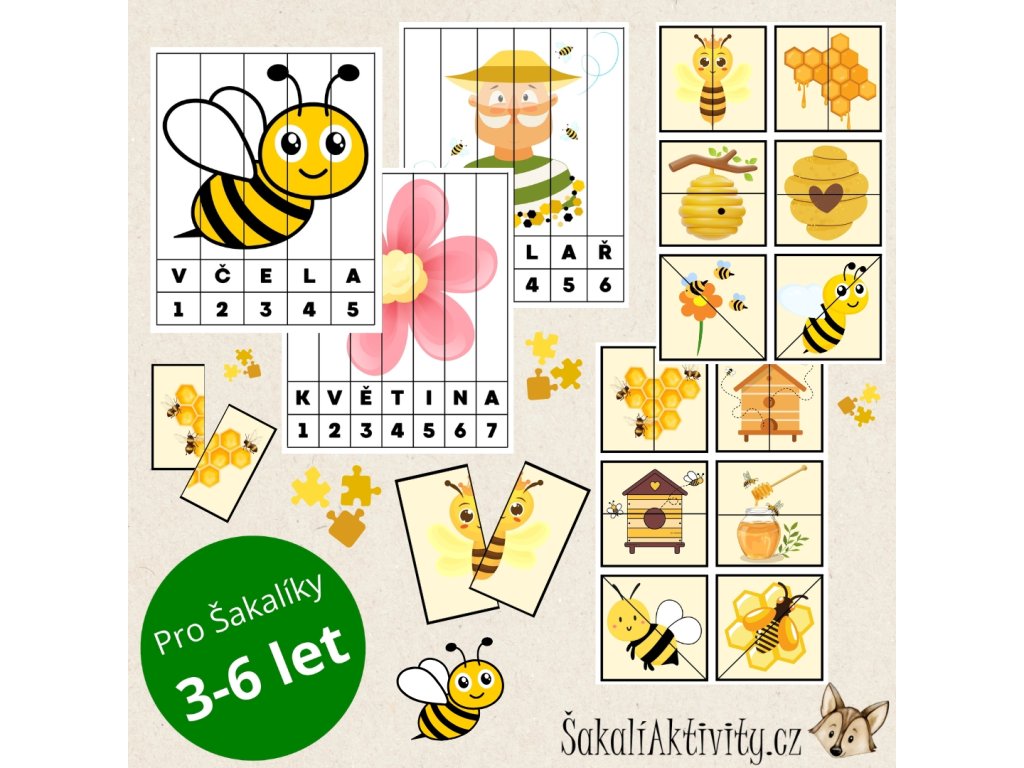 Produktové fotografie Šakal(5)puzzle