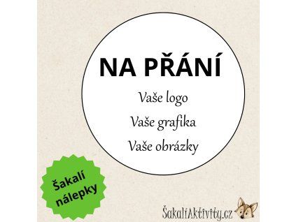 Samolepky na Vaše přání - obdélník