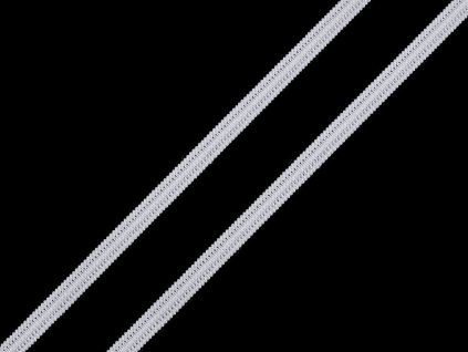 Plochá pruženka šíře 4 mm (Varianta 2 černá, Balení 5 m)