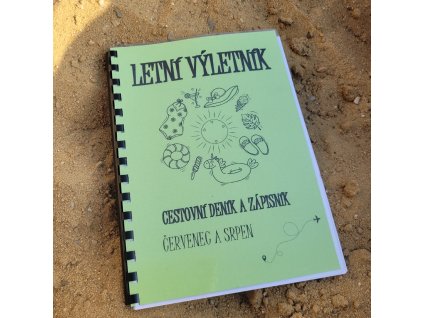 LETNÍ VÝLETNÍK - Cestovatelský deník na červenec a srpen