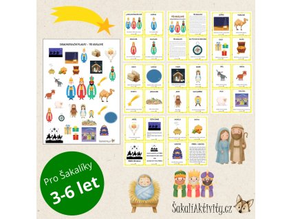 TŘI KRÁLOVÉ - demonstrační karty