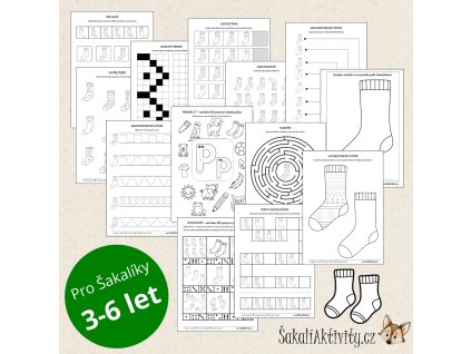 Sada aktivit - PONOŽKOVÝ DEN