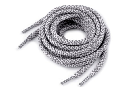 Tkaničky do bot, tenisek, mikin délka 130-140 cm (Varianta 1 růžová sv. černá, Balení 10 ks)