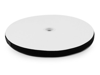 Suchý zip háček a plyš na stejné straně šíře 20 mm (Varianta 1 černá, Balení 1 m)