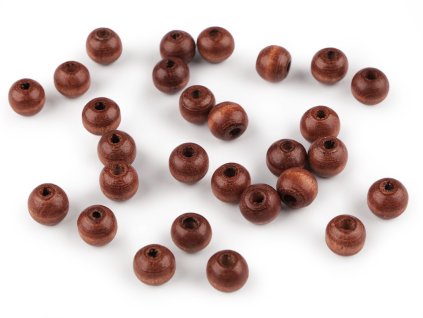 Dřevěné korálky Ø8 mm - 20g