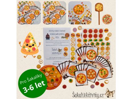 PIZZA - skládání podle předlohy