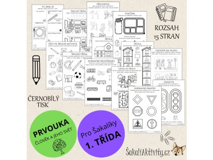 Já, škola, cesta do školy - prvouka
