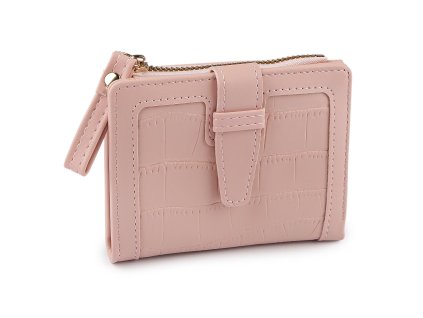 Dámská peněženka 9x11,5 cm (Varianta 1 pudrová, Balení 1 ks)