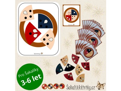 Výprodej - MASOPUSTNÍ KOLÁČE - skládání podle předlohy - TISK A LAMINACE