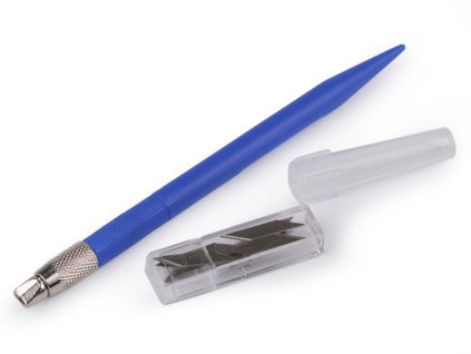 Výtvarný řezák s náhradními čepelemi (Varianta 2 náhodná barva, Balení 1 ks)