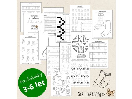 Pracovní listy - PONOŽKOVÝ DEN