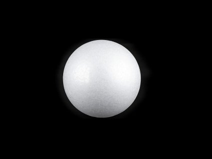 Koule Ø5 cm polystyren (Varianta bílá, Balení 10 ks)