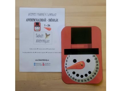 ADVENTNÍ KALENDÁŘ - SNĚHULÁK