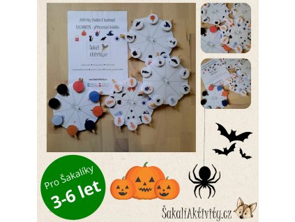 HALLOWEEN - přiřazovací kolečko