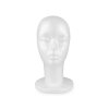 Polystyrenová hlava (Varianta bílá, Balení 1 ks)