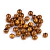Dřevěné korálky Ø10 mm (Varianta 1 přírodní sv., Balení 20 g)
