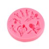 Silikonová forma anděl Ø9,5 cm (Varianta (12) růžová, Balení 1 ks)