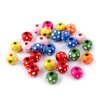 Dřevěné korálky Ø10 mm (Varianta mix, Balení 10 g)