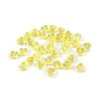 Plastové korálky srdce Ø8 mm (Varianta 7 transparent, Balení 20 g)