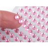Samolepicí kamínky na lepicím proužku Ø5 mm (Varianta 1 crystal, Balení 1 karta)