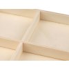 Dřevěný box / organizér (Varianta přírodní sv., Balení 1 ks)