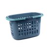 Plastový košík 27x38 cm (Varianta 2 tyrkys, Balení 1 ks)