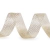 Dekorační stuha s lurexem šíře 20 mm síťovaná (Varianta 1 stříbrná, Balení 5 m)