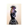 Karnevalový kostým - halloween, kostra (Varianta černá, Balení 1 sada)