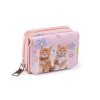 Mini peněženka dětská 7x8,5 cm (Varianta 12 bílá kočka, Balení 1 ks)
