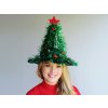 Klobouk vánoční stromeček (Varianta zelená, Balení 1 ks)