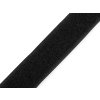 Suchý zip plyš šíře 25 mm (Varianta černá, Balení 1 m)