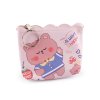 Dívčí peněženka / klíčenka 8,5x10 cm (Varianta 1 růžová nejsv., Balení 1 ks)