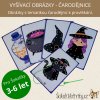 VYŠÍVACÍ OBRÁZKY - Čarodějnice
