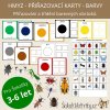 HMYZ - přiřazovací karty - barvy