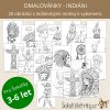 Omalovánky - INDIÁNI