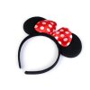 Karnevalová čelenka Minnie Mouse (Varianta 4 červená velké puntíky, Balení 1 ks)