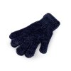 Dámské / dívčí žinylkové rukavice (Varianta 9 modrá tmavá, Balení 1 pár)